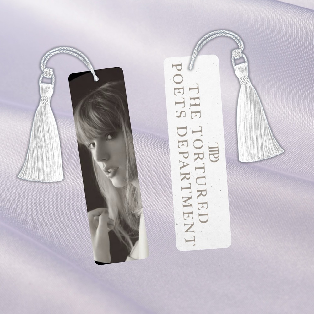 Taylor Swift “The Tortured Poets Department” Inspired Bookmark